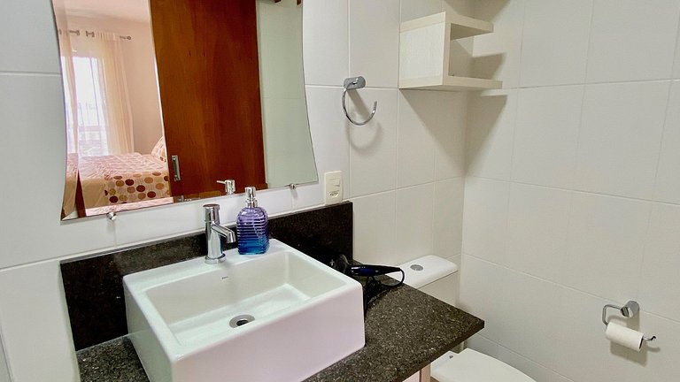 N1403 Vista mar em Home Club Wi-fi Piscina e Praia