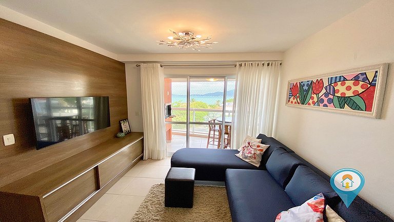 N1403 Vista mar em Home Club Wi-fi Piscina e Praia