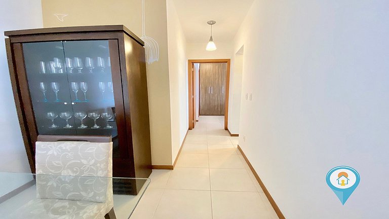 N1403 Vista mar em Home Club Wi-fi Piscina e Praia