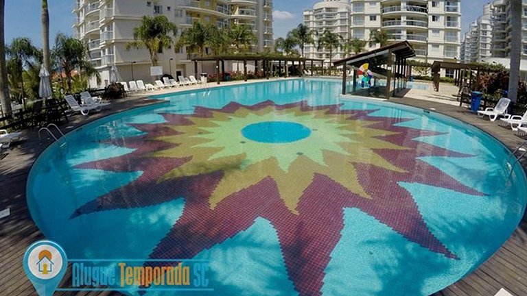 N1701 LUXO Vista Mar em Home Club Beto Carrero