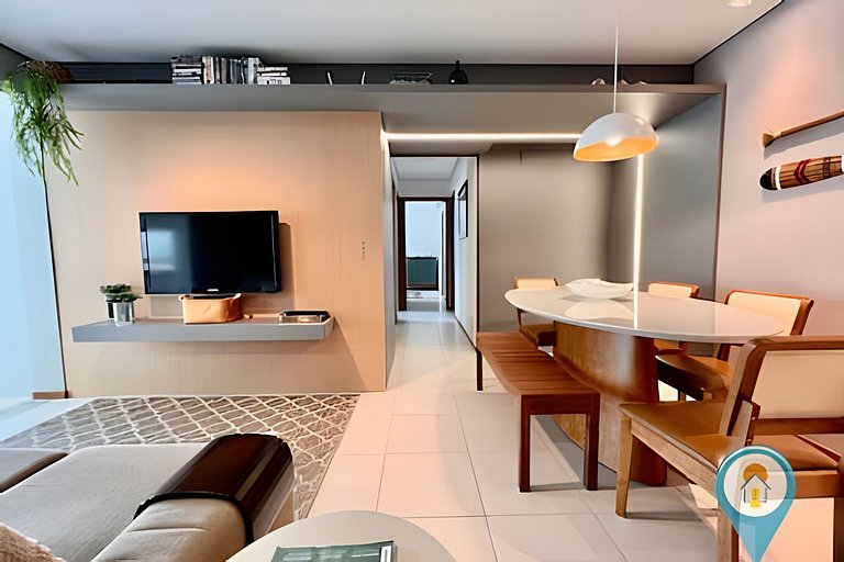 B4602 Conforto, Praia Pé na Areia e Beto Carrero