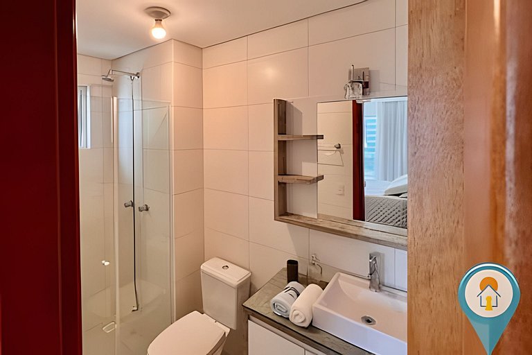 B4602 Conforto, Praia Pé na Areia e Beto Carrero