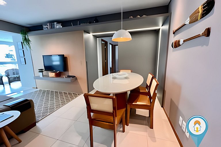 B4602 Conforto, Praia Pé na Areia e Beto Carrero