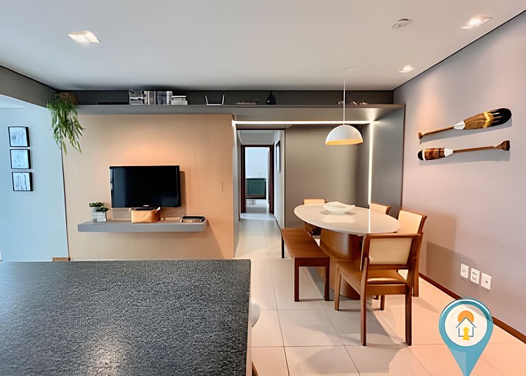 B4602 Conforto, Praia Pé na Areia e Beto Carrero