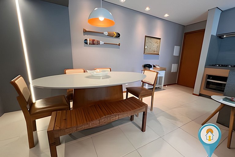 B4602 Conforto, Praia Pé na Areia e Beto Carrero