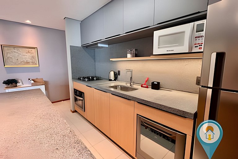 B4602 Conforto, Praia Pé na Areia e Beto Carrero