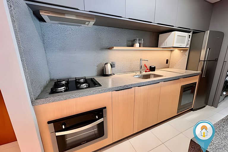 B4602 Conforto, Praia Pé na Areia e Beto Carrero