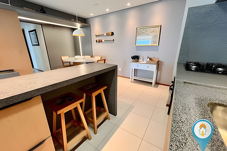 B4602 Conforto, Praia Pé na Areia e Beto Carrero