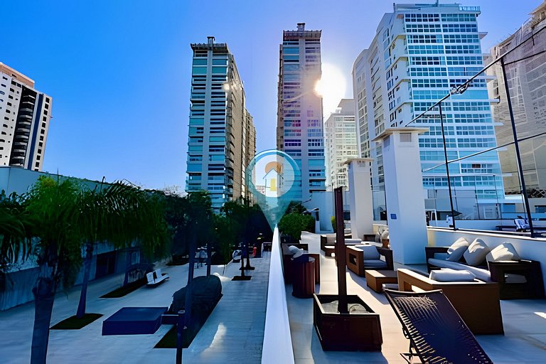 B4602 Conforto, Praia Pé na Areia e Beto Carrero