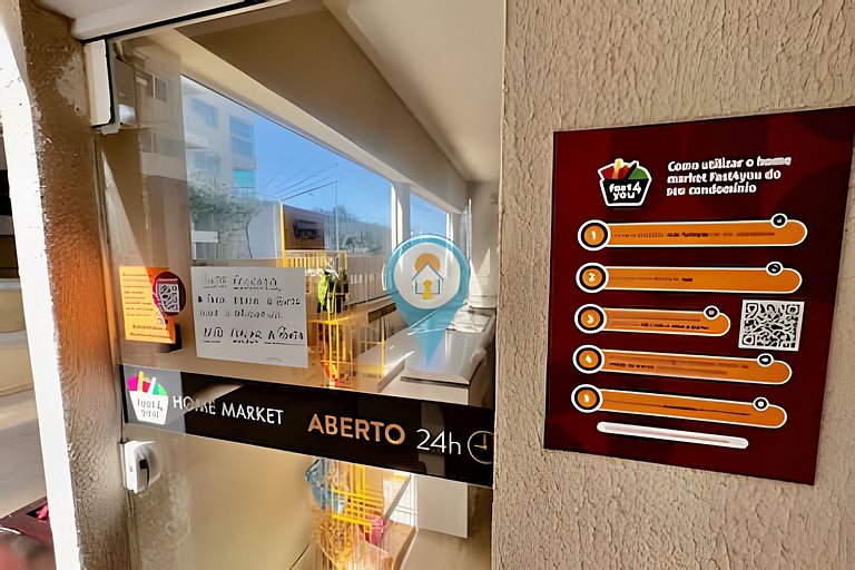 B4602 Conforto, Praia Pé na Areia e Beto Carrero