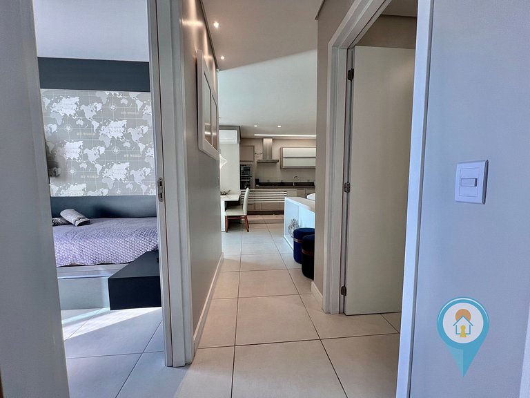 ITA1104T2 Vista Mar Cama King Size em Home Club