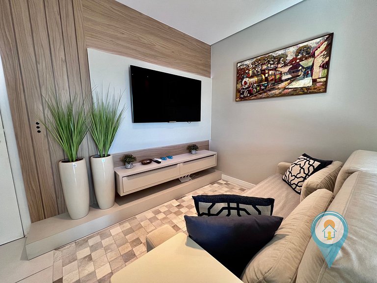 ITA1104T2 Vista Mar Cama King Size em Home Club