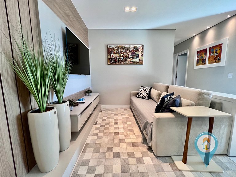 ITA1104T2 Vista Mar Cama King Size em Home Club