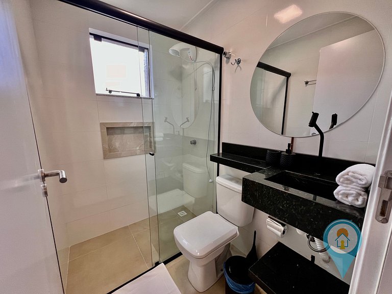 Aconchegante apartamento a 3 min. do Beto Carrero e Praia