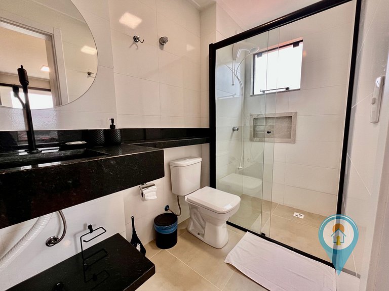 Aconchegante apartamento a 3 min. do Beto Carrero e Praia
