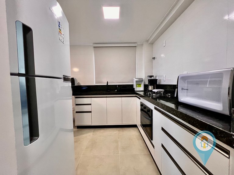 Aconchegante apartamento a 3 min. do Beto Carrero e Praia