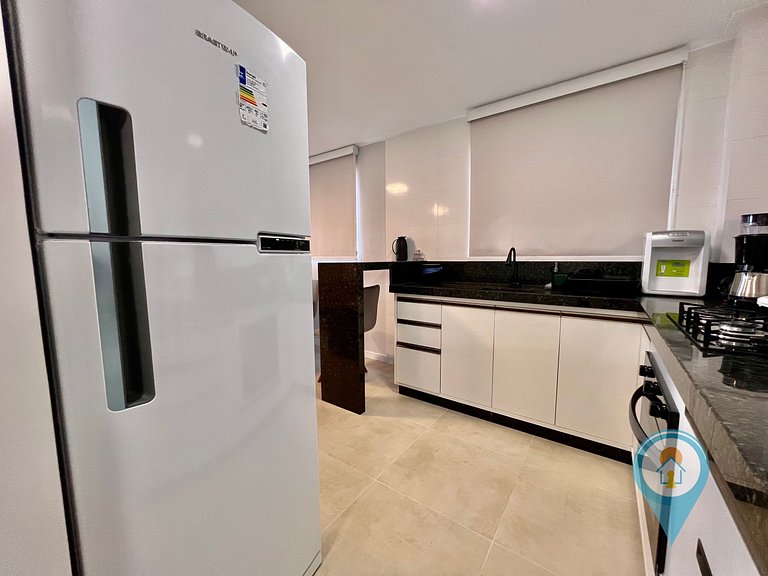 Aconchegante apartamento a 3 min. do Beto Carrero e Praia