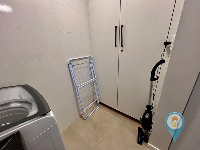Aconchegante apartamento a 3 min. do Beto Carrero e Praia