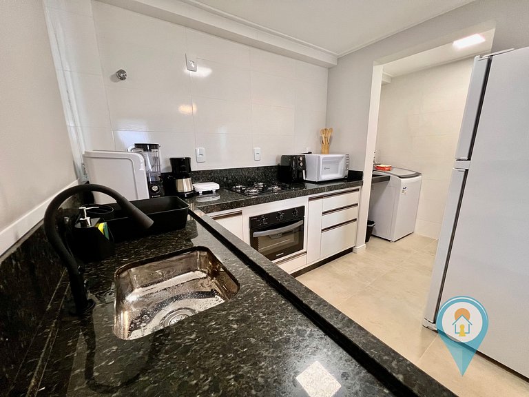 Aconchegante apartamento a 3 min. do Beto Carrero e Praia
