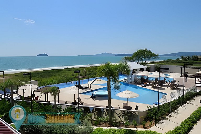 Pé na Areia Vista Mar Beto Carrero e Férias