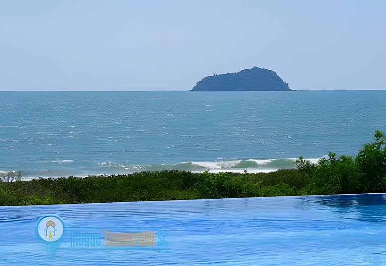 B21302 Pé na Areia Vista Mar Beto Carrero e Férias 1302