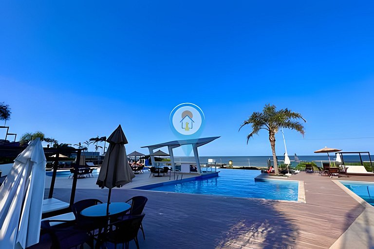 B21302 Pé na Areia Vista Mar Beto Carrero e Férias 1302