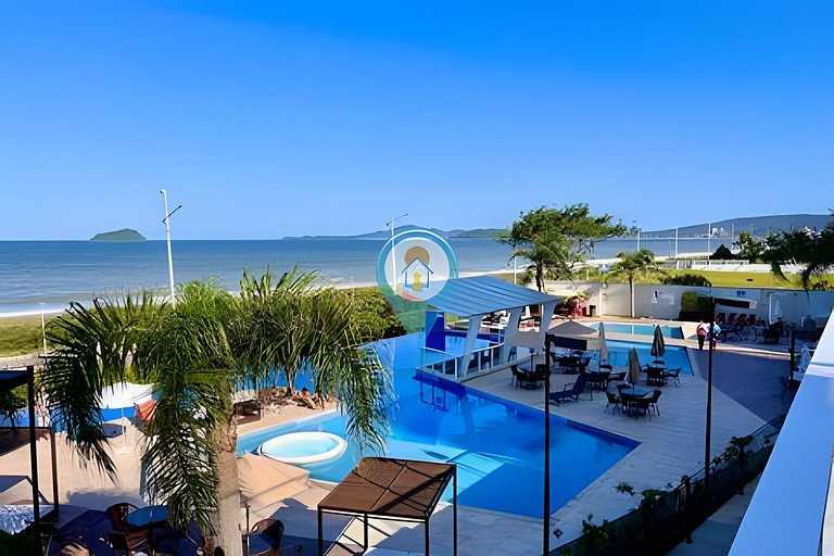 B21302 Pé na Areia Vista Mar Beto Carrero e Férias 1302