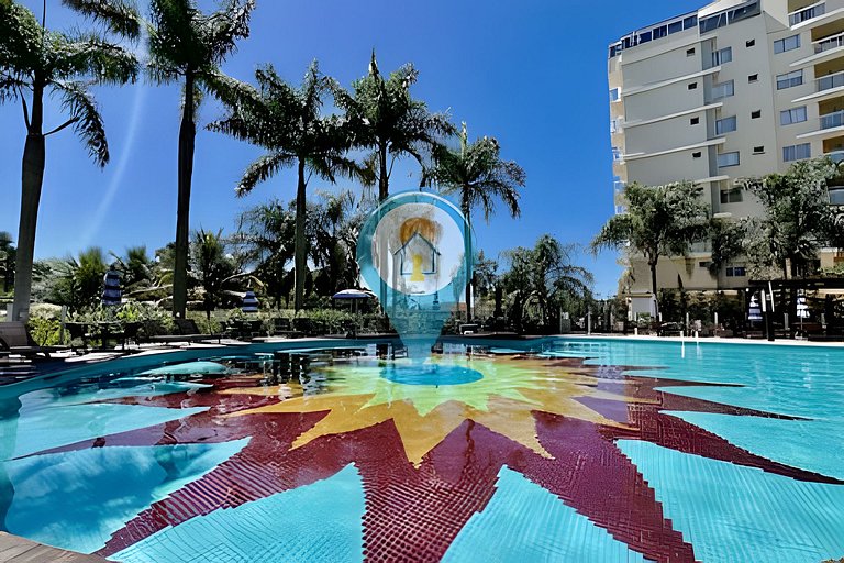 N9305 Lindo Apartamento 3 qts Nautilus Home Club