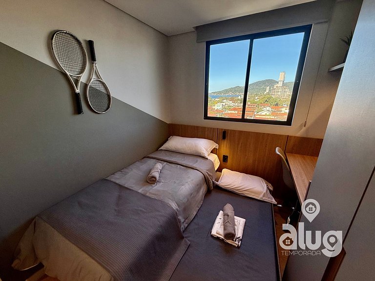 Apartamento 3 quartos perto Beto Carrero com vista mar