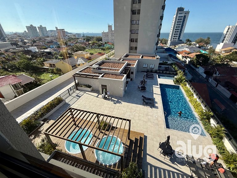 Apartamento 3 quartos perto Beto Carrero com vista mar