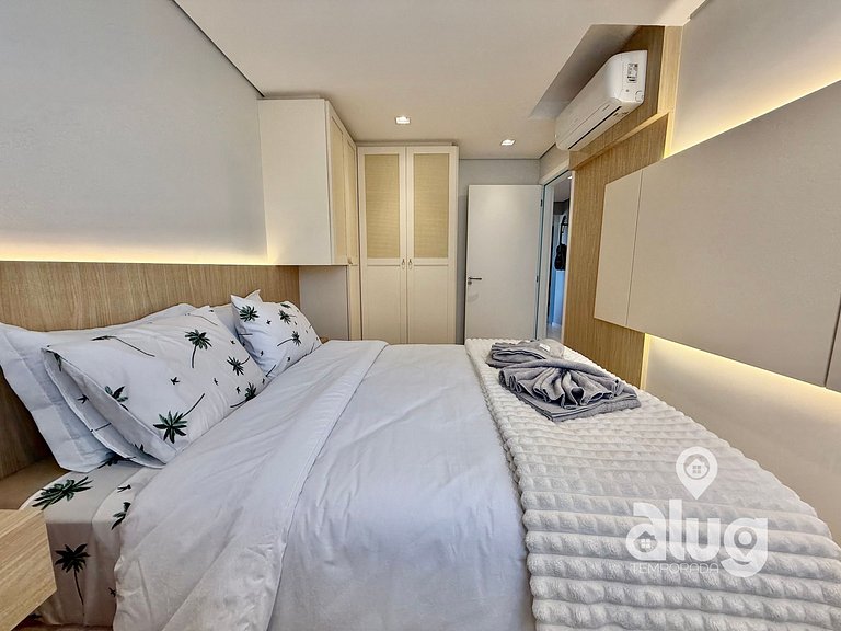 Apartamento 3 quartos perto Beto Carrero com vista mar