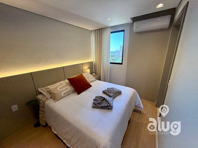 Apartamento 3 quartos perto Beto Carrero com vista mar