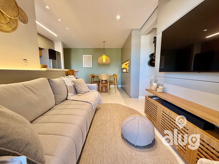 Apartamento 3 quartos perto Beto Carrero com vista mar