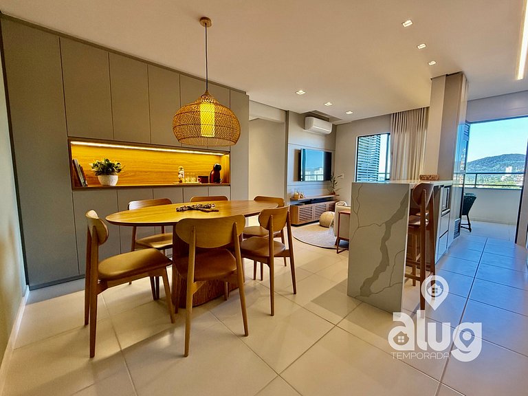 Apartamento 3 quartos perto Beto Carrero com vista mar