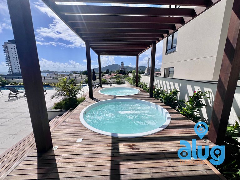 Apartamento 3 quartos perto Beto Carrero com vista mar