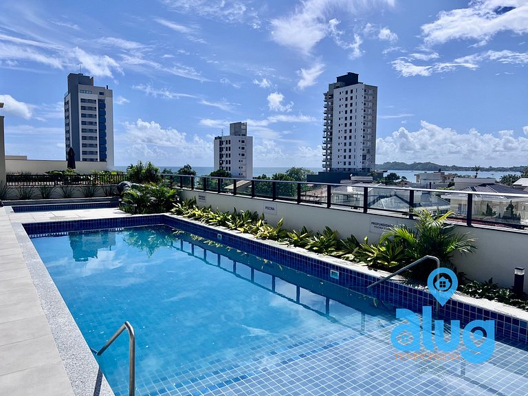 Apartamento 3 quartos perto Beto Carrero com vista mar