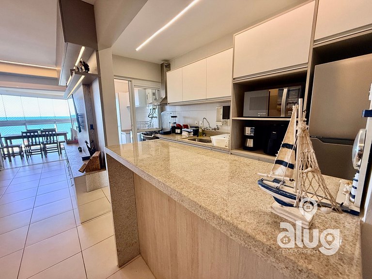 N1702 Incrível Vista Mar Beto Carrero 4 Quartos