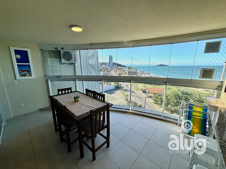 N1702 Incrível Vista Mar Beto Carrero 4 Quartos