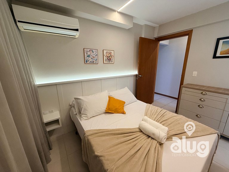 N1702 Incrível Vista Mar Beto Carrero 4 Quartos