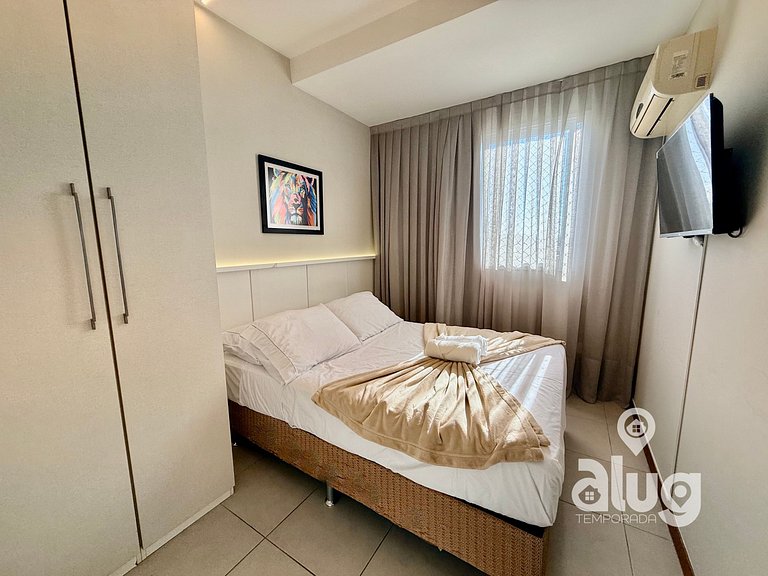 N1702 Incrível Vista Mar Beto Carrero 4 Quartos