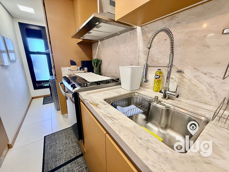 Piscina, Praia + Vista Mar | 10min Beto Carrero