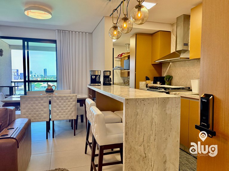 Piscina, Praia + Vista Mar | 10min Beto Carrero