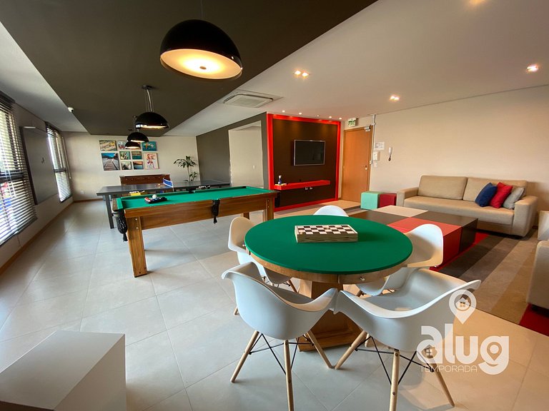 Piscina, Praia + Vista Mar | 10min Beto Carrero