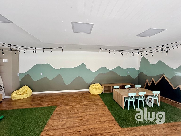 SU506T3 Ap Club Pé na Areia, Piscina Beto Carrero