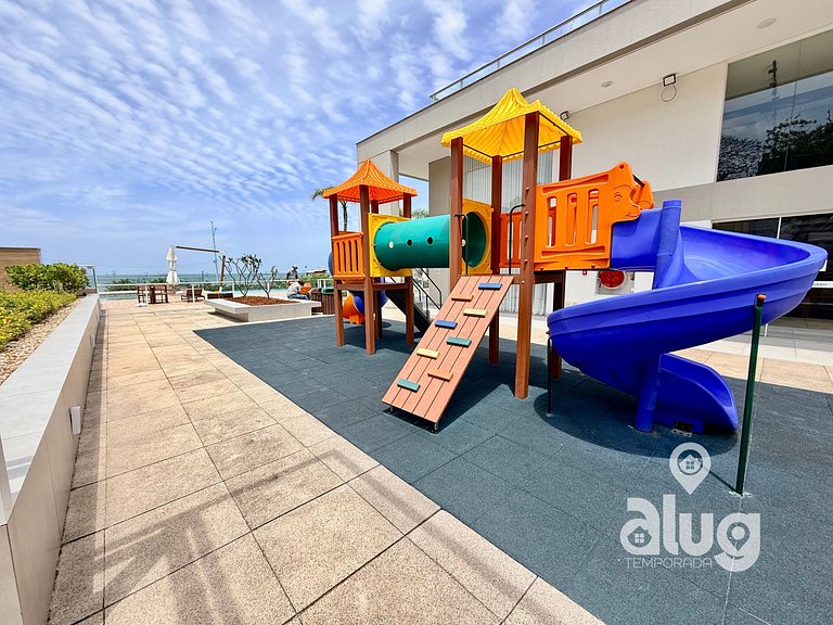 SU506T3 Ap Club Pé na Areia, Piscina Beto Carrero