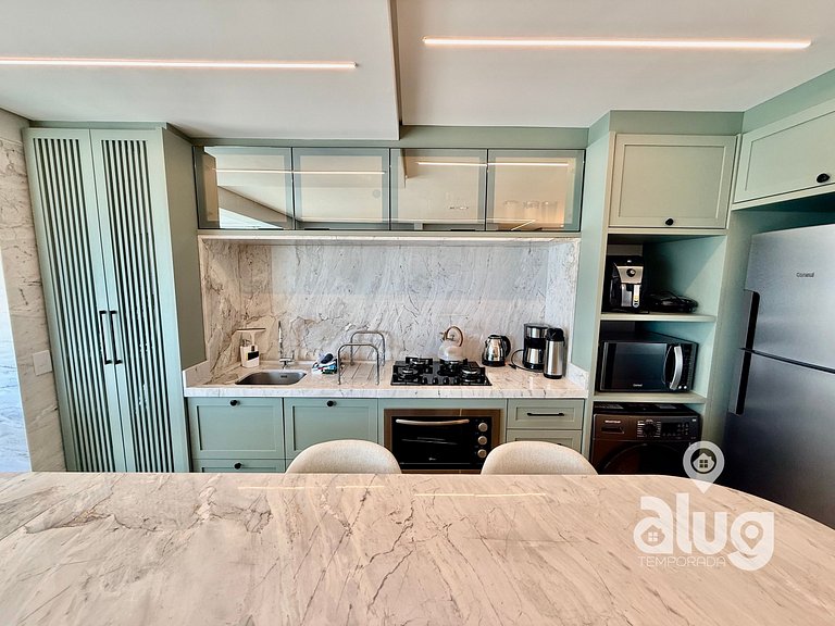 SU506T3 Ap Club Pé na Areia, Piscina Beto Carrero