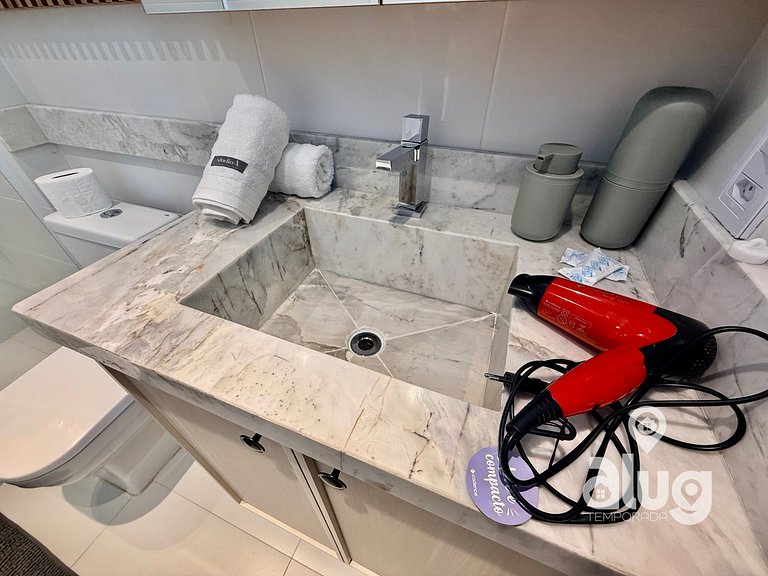 SU506T3 Ap Club Pé na Areia, Piscina Beto Carrero