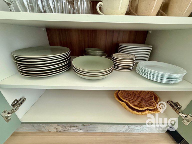 SU506T3 Ap Club Pé na Areia, Piscina Beto Carrero