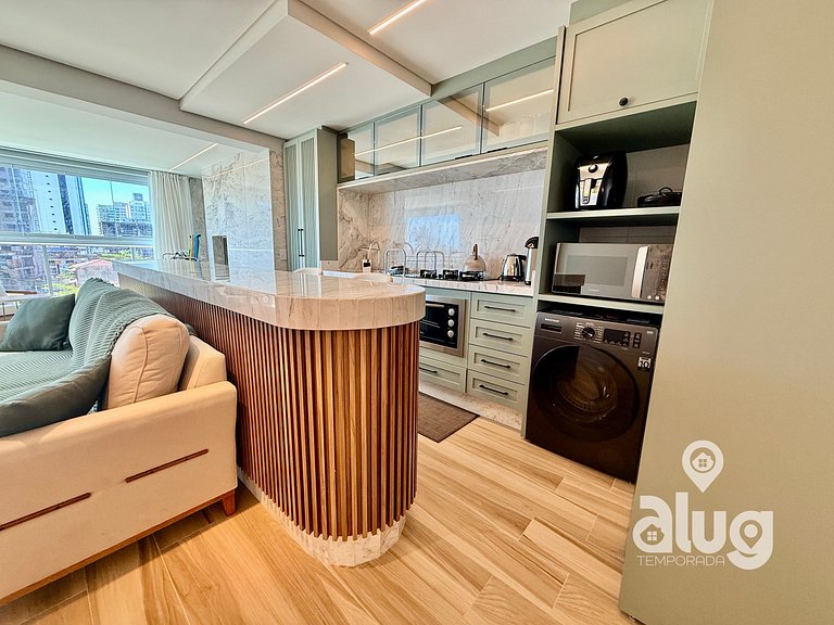 SU506T3 Ap Club Pé na Areia, Piscina Beto Carrero