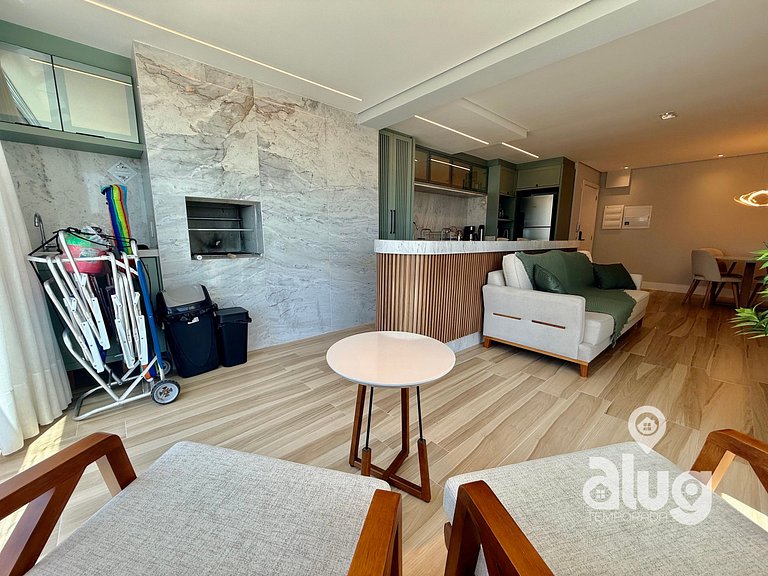 SU506T3 Ap Club Pé na Areia, Piscina Beto Carrero